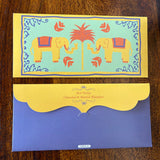 Tropical Elephant Money Envelopes (Set of 50)