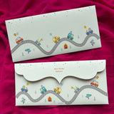 Cars safari personalized money envelope