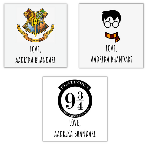 Harry Potter Gift Tags
